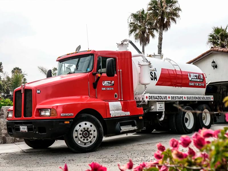 Vector servicios de drenaje